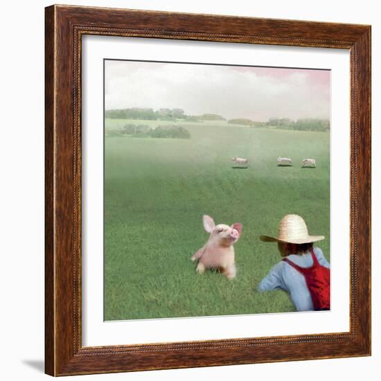 If You Were A Pig-Nancy Tillman-Framed Art Print