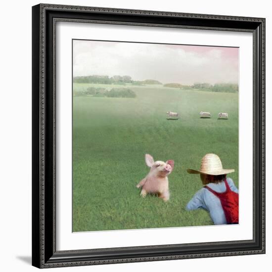 If You Were A Pig-Nancy Tillman-Framed Art Print