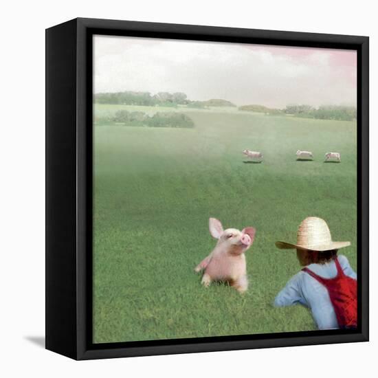 If You Were A Pig-Nancy Tillman-Framed Stretched Canvas