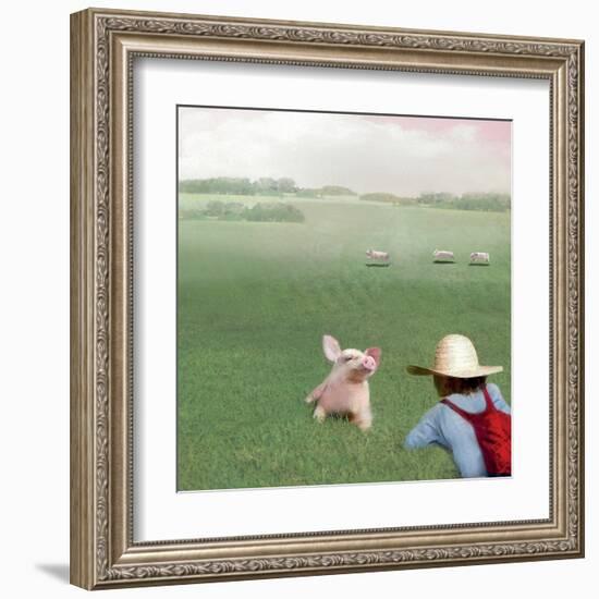 If You Were A Pig-Nancy Tillman-Framed Art Print