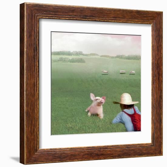 If You Were A Pig-Nancy Tillman-Framed Art Print