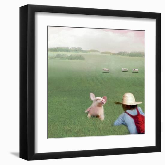 If You Were A Pig-Nancy Tillman-Framed Art Print