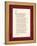 If-Rudyard Kipling-Framed Stretched Canvas