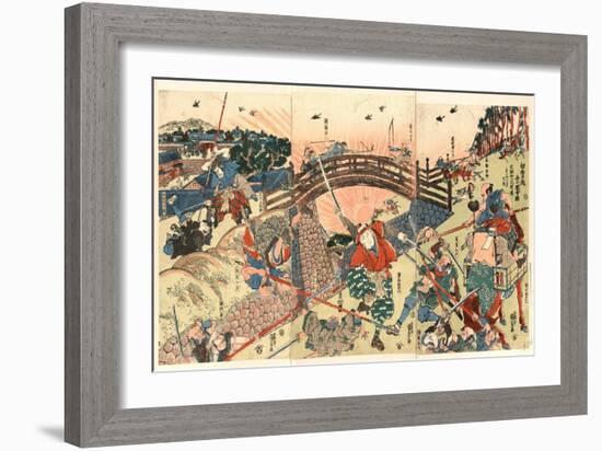 Iga Goe Norikake Kappa-Utagawa Toyokuni-Framed Giclee Print