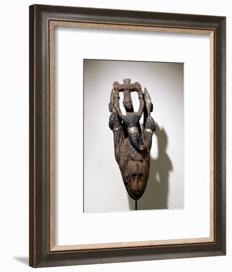 Igbo mask, southeastern Nigeria, 20th century-Werner Forman-Framed Giclee Print