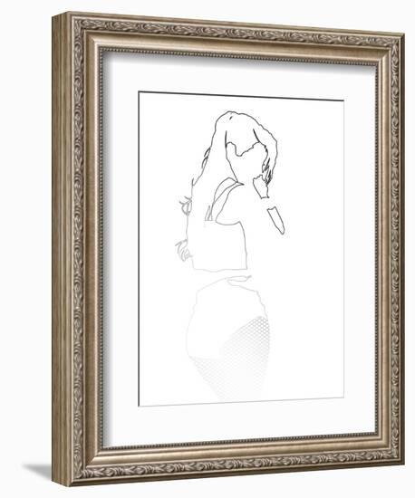 Iggy Azalea-Logan Huxley-Framed Art Print