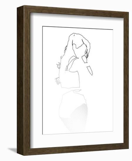 Iggy Azalea-Logan Huxley-Framed Art Print