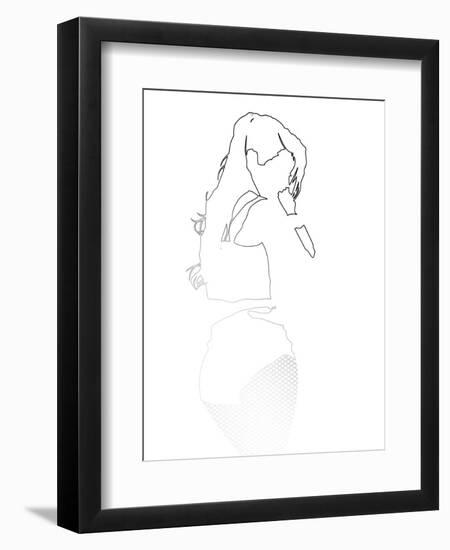 Iggy Azalea-Logan Huxley-Framed Art Print