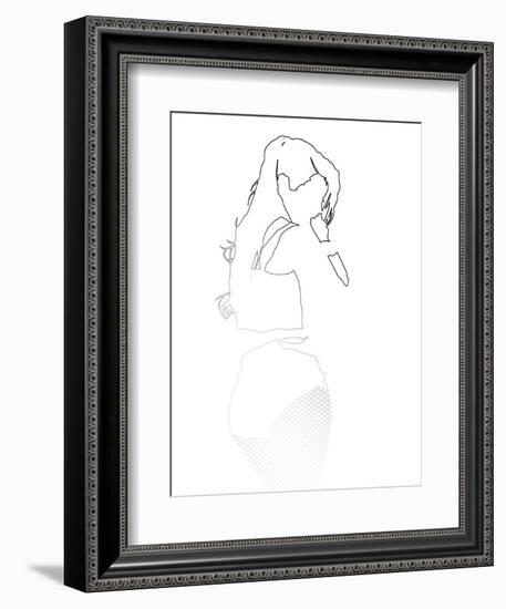 Iggy Azalea-Logan Huxley-Framed Art Print