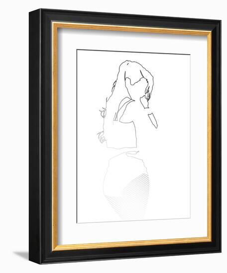 Iggy Azalea-Logan Huxley-Framed Art Print