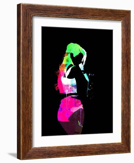 Iggy Watercolor II-Lana Feldman-Framed Art Print