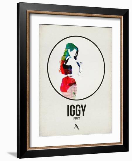 Iggy Watercolor-David Brodsky-Framed Art Print