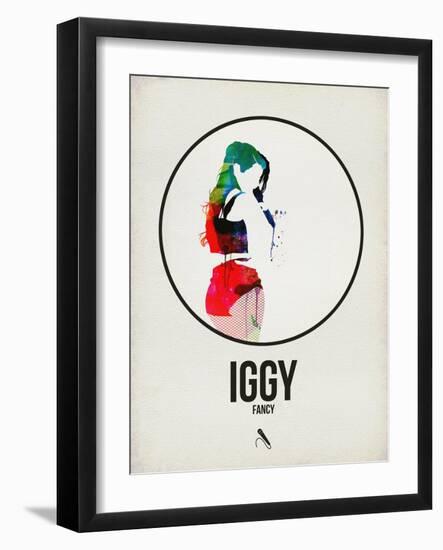 Iggy Watercolor-David Brodsky-Framed Art Print