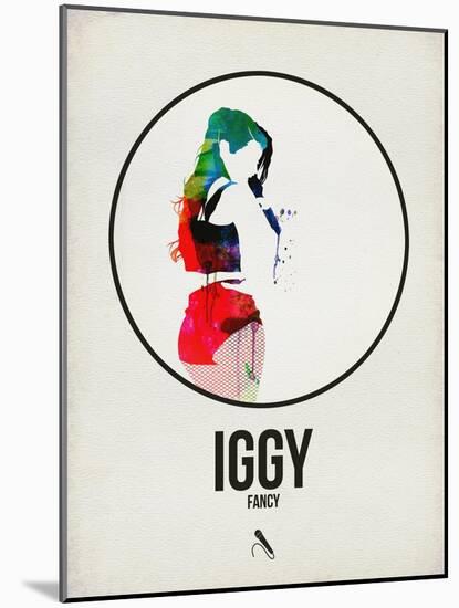 Iggy Watercolor-David Brodsky-Mounted Art Print