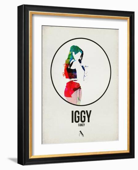 Iggy Watercolor-David Brodsky-Framed Art Print