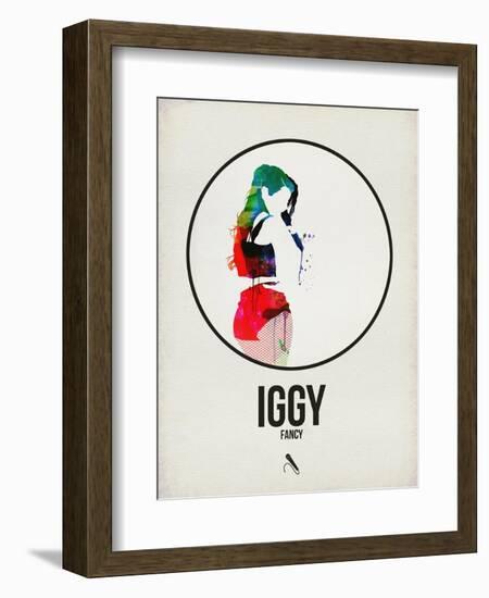 Iggy Watercolor-David Brodsky-Framed Art Print