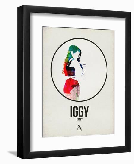 Iggy Watercolor-David Brodsky-Framed Art Print