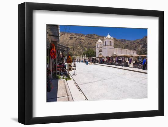 Iglesia De Santa Ana De Maca, a Church in Maca, Colca Canyon, Peru, South America-Matthew Williams-Ellis-Framed Photographic Print