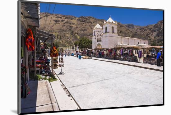 Iglesia De Santa Ana De Maca, a Church in Maca, Colca Canyon, Peru, South America-Matthew Williams-Ellis-Mounted Photographic Print