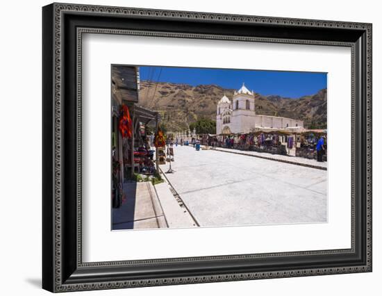 Iglesia De Santa Ana De Maca, a Church in Maca, Colca Canyon, Peru, South America-Matthew Williams-Ellis-Framed Photographic Print