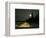 Igloo with Lights at Night by Moonlight, Northwest Territories, Canada March 2007-Eric Baccega-Framed Photographic Print