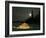 Igloo with Lights at Night by Moonlight, Northwest Territories, Canada March 2007-Eric Baccega-Framed Photographic Print