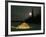 Igloo with Lights at Night by Moonlight, Northwest Territories, Canada March 2007-Eric Baccega-Framed Photographic Print