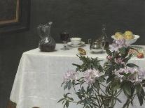 Still Life: Corner of a Table, 1873-Ignace Henri Jean Fantin-Latour-Giclee Print