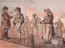 Street Milk Seller (From the Series These are Our People), 1842-Ignati Stepanovich Shchedrovsky-Giclee Print