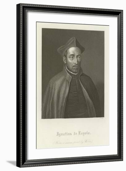 Ignatius De Loyola-null-Framed Giclee Print