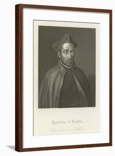 Ignatius De Loyola-null-Framed Giclee Print