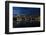 Ignatz-Bubis-Bridge in Frankfurt in Front of the Skyline-Armin Mathis-Framed Photographic Print