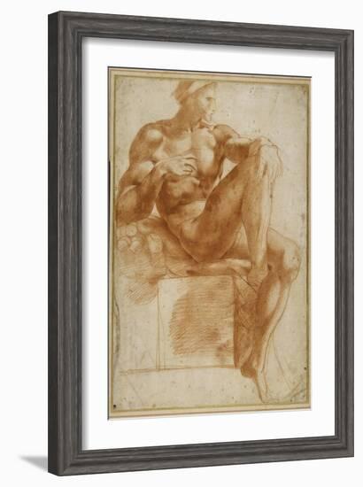 Ignundo on the Sistine Valut-Giovanni Battista Rosso Fiorentino-Framed Giclee Print