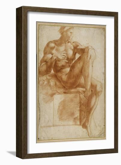 Ignundo on the Sistine Valut-Giovanni Battista Rosso Fiorentino-Framed Giclee Print