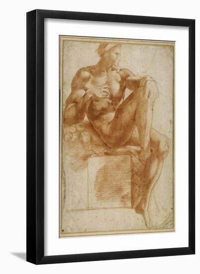 Ignundo on the Sistine Valut-Giovanni Battista Rosso Fiorentino-Framed Giclee Print