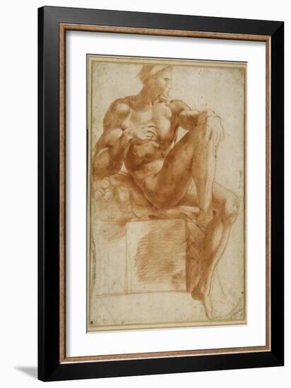 Ignundo on the Sistine Valut-Giovanni Battista Rosso Fiorentino-Framed Giclee Print