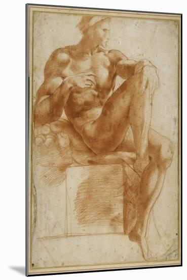 Ignundo on the Sistine Valut-Giovanni Battista Rosso Fiorentino-Mounted Giclee Print