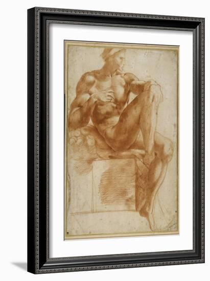 Ignundo on the Sistine Valut-Giovanni Battista Rosso Fiorentino-Framed Giclee Print