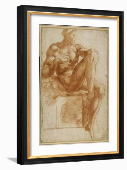 Ignundo on the Sistine Valut-Giovanni Battista Rosso Fiorentino-Framed Giclee Print