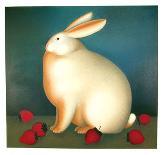 Rabbit with Strawberries-Igor Galanin-Limited Edition