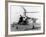 Igor Sikorsky at the Controls of the VS-300 Helicopter-null-Framed Photo