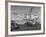 Igor Sikorsky Taking Off in Helicopter from Parking Lot-Dmitri Kessel-Framed Premium Photographic Print