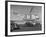 Igor Sikorsky Taking Off in Helicopter from Parking Lot-Dmitri Kessel-Framed Premium Photographic Print