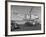 Igor Sikorsky Taking Off in Helicopter from Parking Lot-Dmitri Kessel-Framed Premium Photographic Print