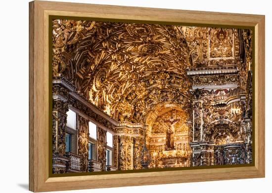 Igreja De Sao Francisco or Church of Saint Francis-Alex Saberi-Framed Premier Image Canvas