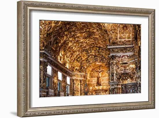 Igreja De Sao Francisco or Church of Saint Francis-Alex Saberi-Framed Photographic Print