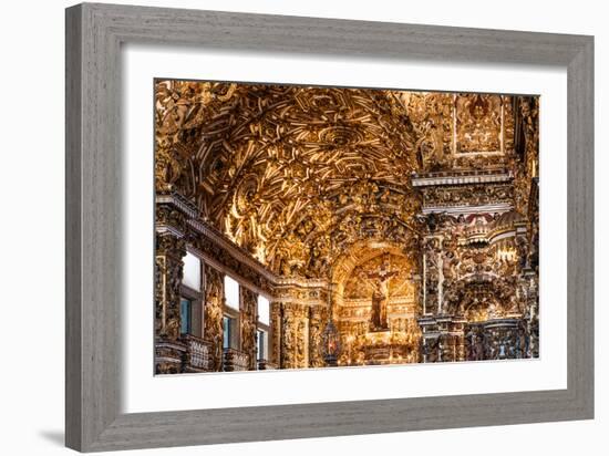 Igreja De Sao Francisco or Church of Saint Francis-Alex Saberi-Framed Photographic Print