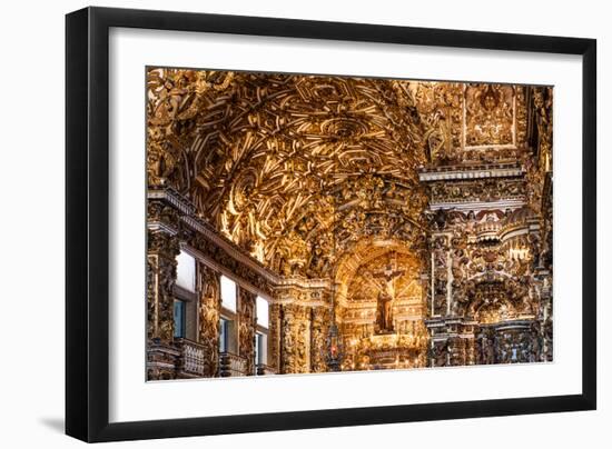 Igreja De Sao Francisco or Church of Saint Francis-Alex Saberi-Framed Photographic Print