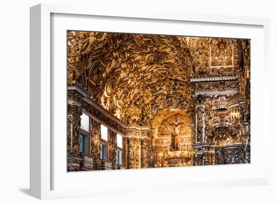 Igreja De Sao Francisco or Church of Saint Francis-Alex Saberi-Framed Photographic Print