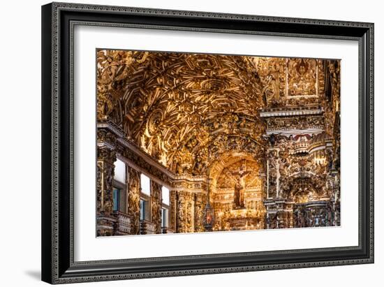 Igreja De Sao Francisco or Church of Saint Francis-Alex Saberi-Framed Photographic Print